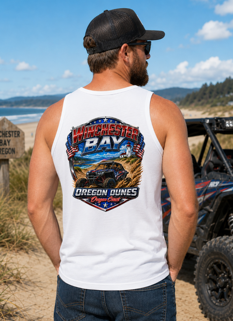Winchester Bay Oregon Dunes T-Shirt or Tank Top