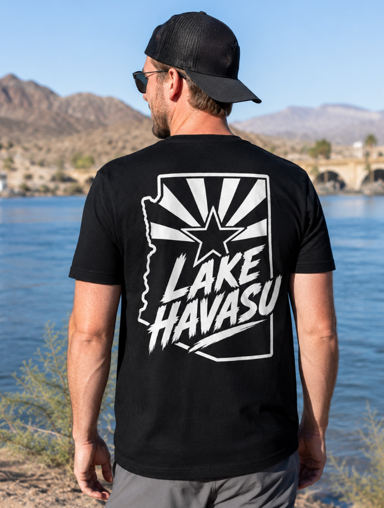 Lake Havasu Arizona Destination Tee or Tank – Minimalist River Apparel