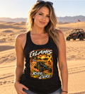 Ladies Racerback Tank  Glamis Ride for the Cure Childhood Cancer & Leukemia Awareness