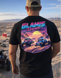Glamis Dunes Retro Graphic Tee – Neon Sand Rails Off Road Shirt