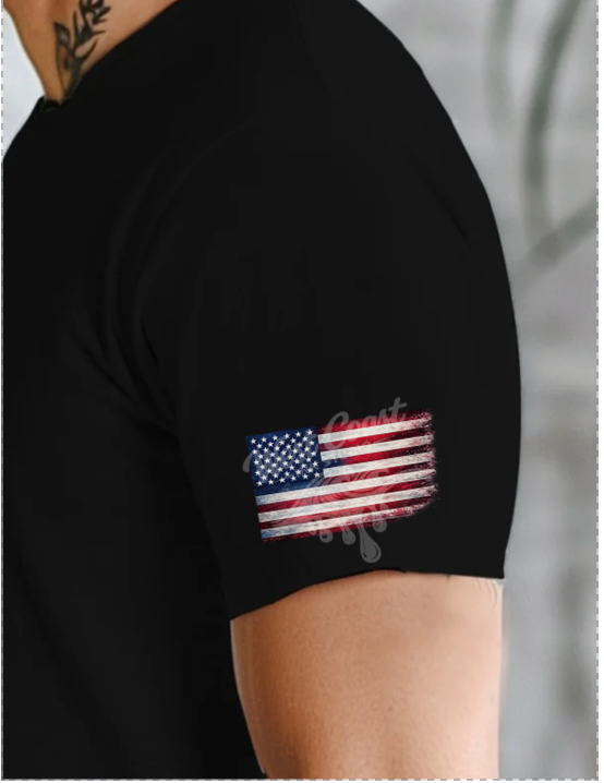 Glamis Competition Hill Sand Dunes Patriotic Graphic Tee – Off Road ATV Shirt