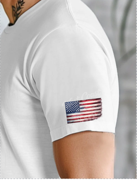 Glamis Competition Hill Sand Dunes Patriotic Graphic Tee – Off Road ATV Shirt