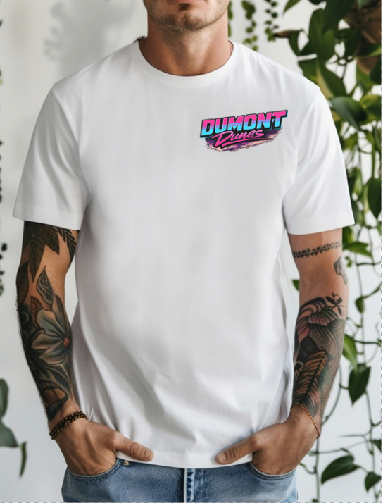Dumont Dunes Retro Off-Road T-Shirt | Desert UTV & Sand Dune Graphic Tee