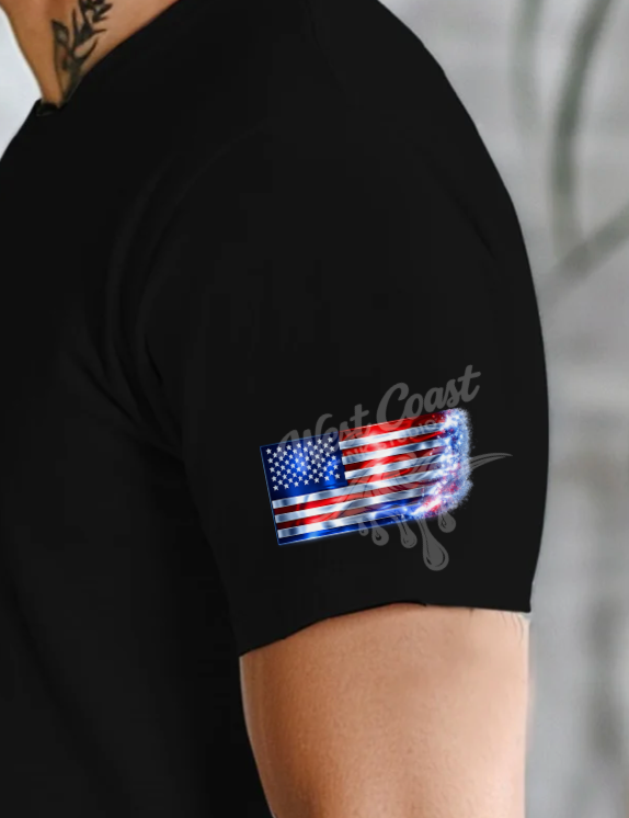 Havasu Stormin’ Patriotic Speed Boat Graphic Tee – Lake Havasu Arizona Shirt