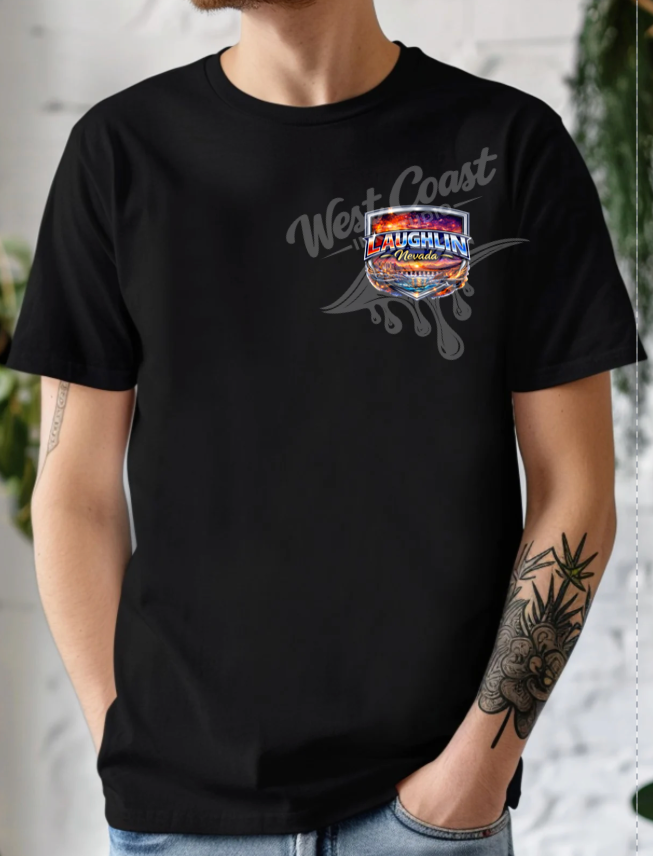 Laughlin Nevada Memorial Weekend 2026 Tank Top or Tee – Boats Babes Freedom Waves Graphic