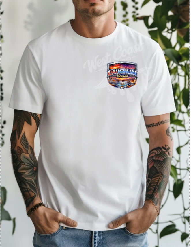 Laughlin Nevada Memorial Weekend 2026 Tank Top or Tee – Boats Babes Freedom Waves Graphic