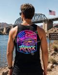 Topock Arizona Retro Neon Tank Top or T-Shirt | Topock Gorge Colorado River Shirt