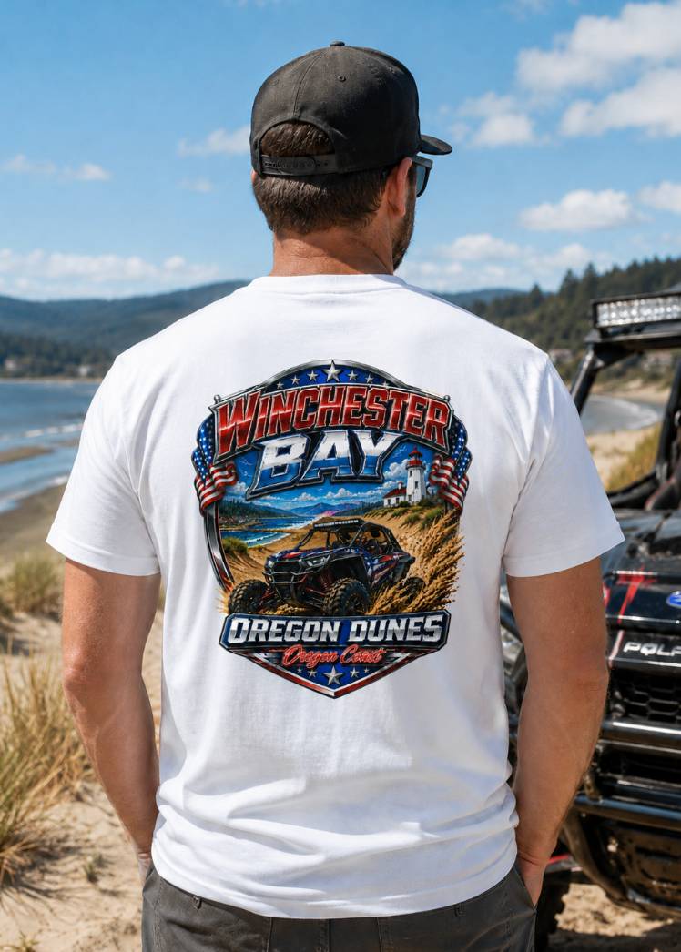 Winchester Bay Oregon Dunes T-Shirt or Tank Top