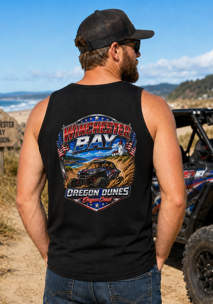Winchester Bay Oregon Dunes T-Shirt or Tank Top