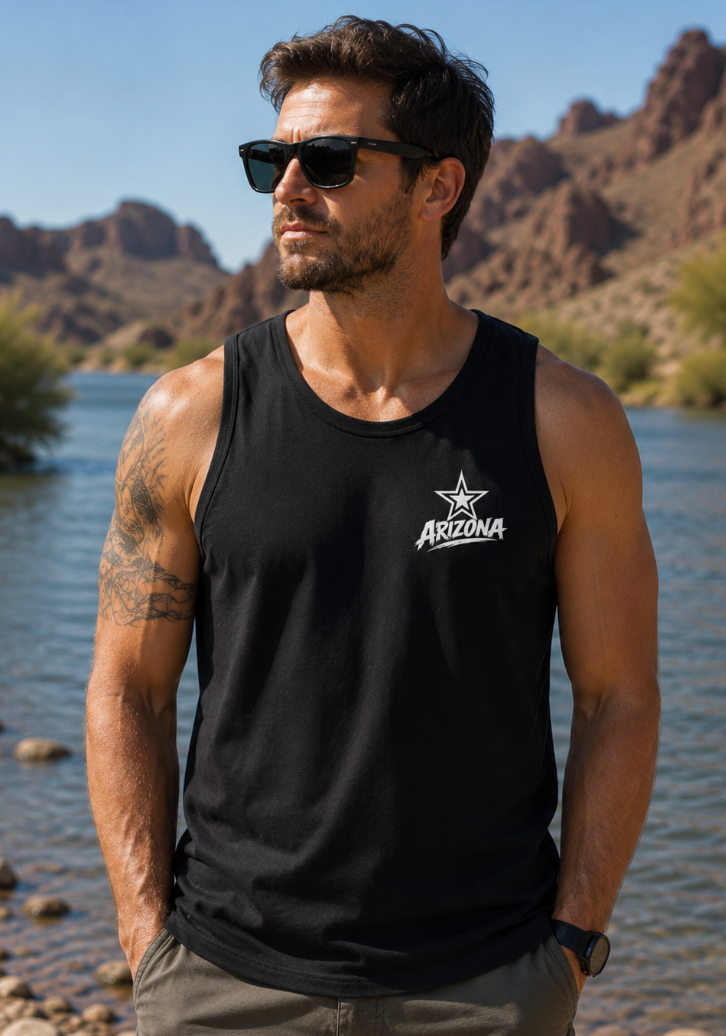 Bullhead City Arizona Destination Tee or Tank – Minimalist River Apparel