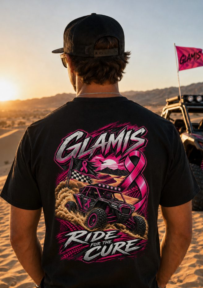 Glamis Ride for the Cure Breast Cancer Awareness Off-Road Tee