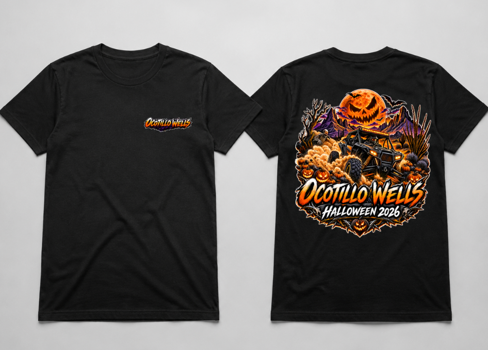 Ocotillo Wells Halloween 2026 Off-Road T-Shirt